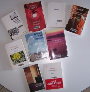 Nouveautés rentrée 2013
